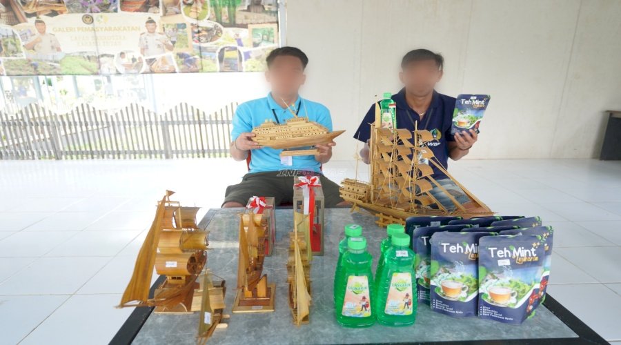Lapas Narkotika Karang Intan Terus Tampilkan Karya Warga Binaan sebagai Hasil Pembinaan