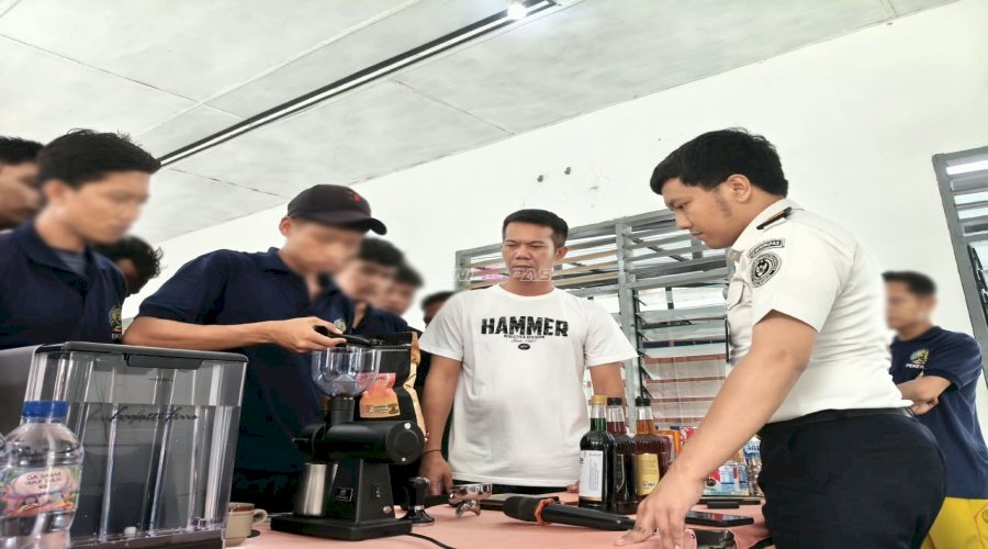 Lapas Labuhan Bilik Bekali Warga Binaan dengan Pelatihan Barista