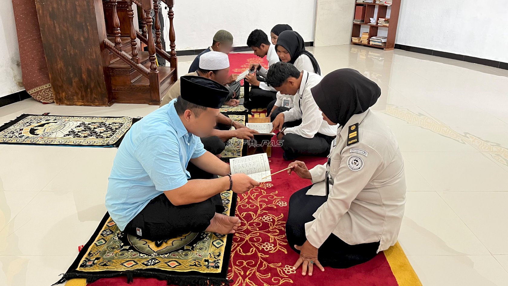 Belajar Al-Qur’an dan Iqra, Lapas Bandanaira Dorong Perubahan Positif Warga Binaan