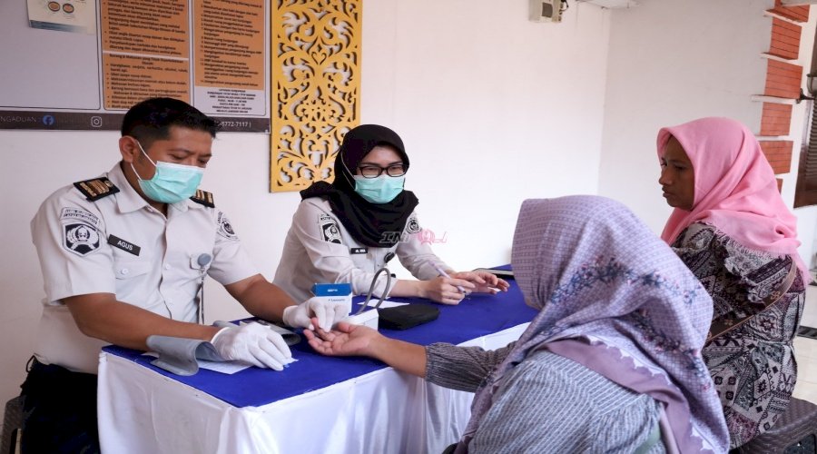 Lapas Mojokerto Gelar Cek Kesehatan Gratis bagi Keluarga Warga Binaan dan Masyarakat