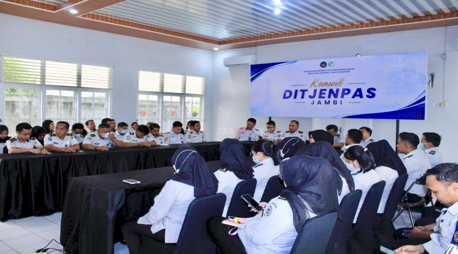 Kanwil Ditjenpas Jambi Ajak Pegawai Bangun Citra Positif di Ruang Digital