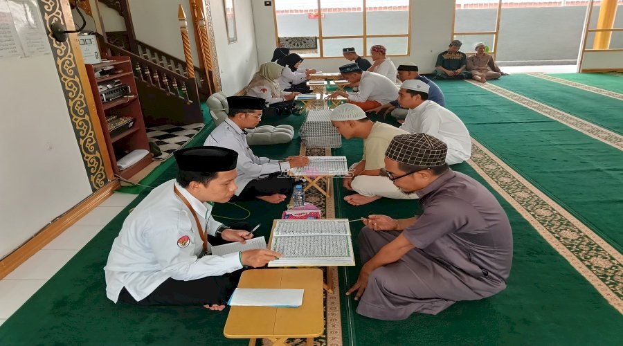 Lapas Tanjung bersama Kemenag Kab. Tabalong Tingkatkan Kemampuan Baca Al-Qur’an Warga Binaan