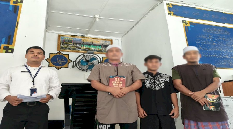 Melalui BILAL, Lapas Labuhan Bilik Cetak Warga Binaan Jadi Khatib Salat Jumat