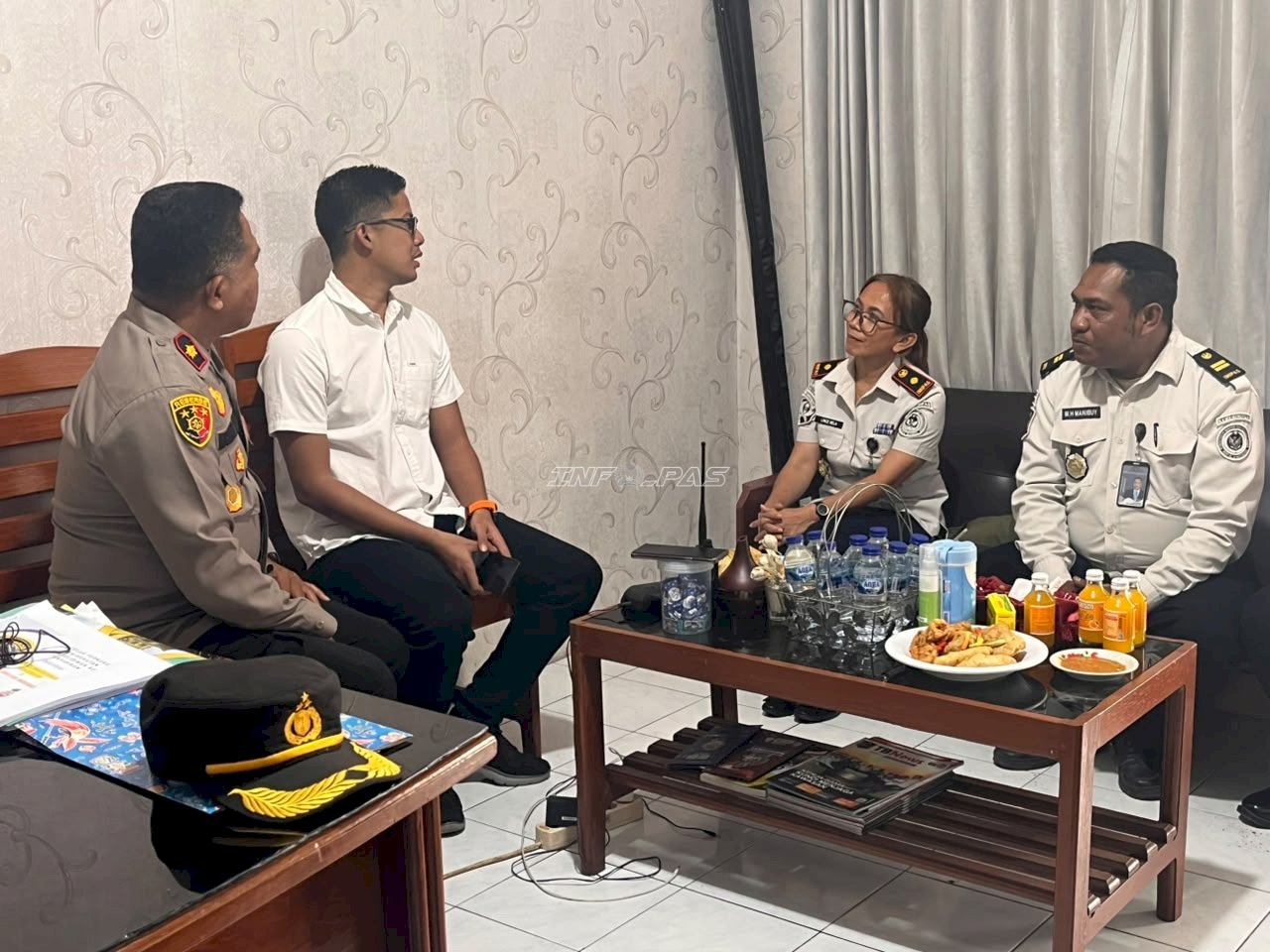 Jaga Keamanan, LPKA Manokwari Perkuat Koordinasi dengan Polresta