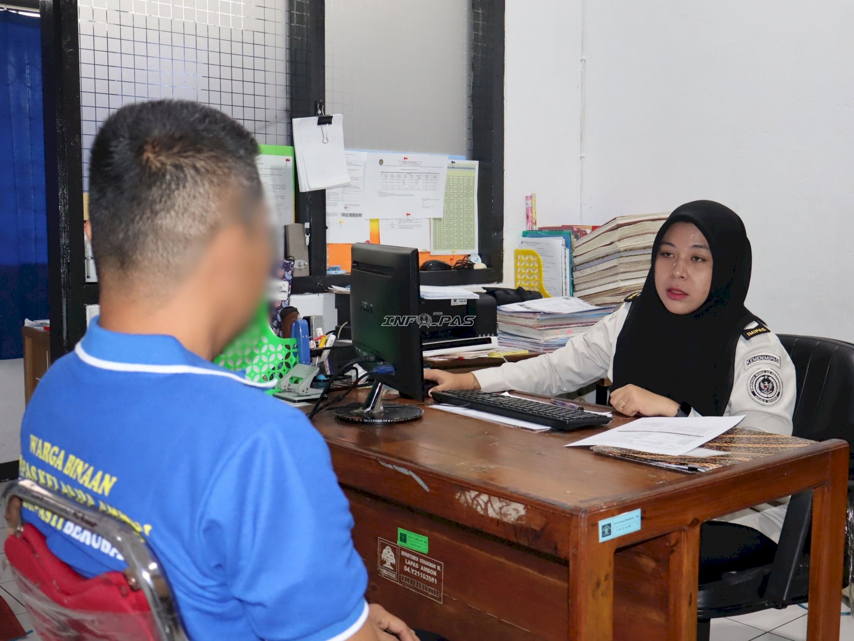 Tiga Warga Binaan Lapas Ambon Jalani Asesmen Program Rehabilitasi Ketahanan Pangan