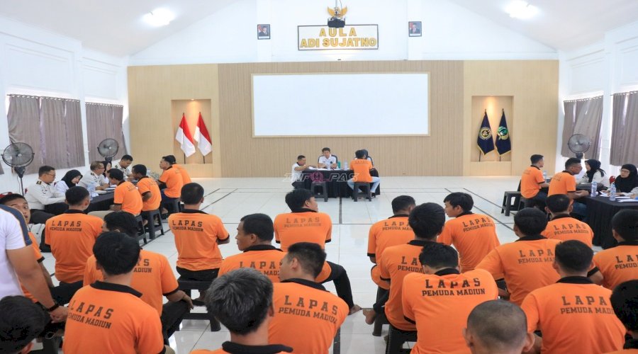 Lapas Pemuda Madiun Gelar Asesmen 68 Warga Binaan untuk Program Rehabilitasi dan Re-Edukasi
