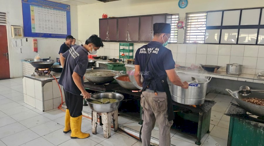  Dapur Sehat Lapas Pangkalpinang Jadi Wadah Pembinaan Warga Binaan
