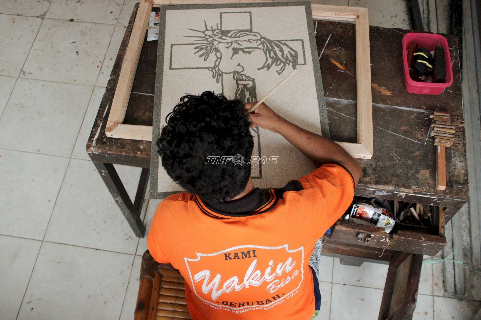 Bengkel Kerja Lapas Piru Jadi Ruang Warga Binaan Asah Keterampilan dan Kreativitas