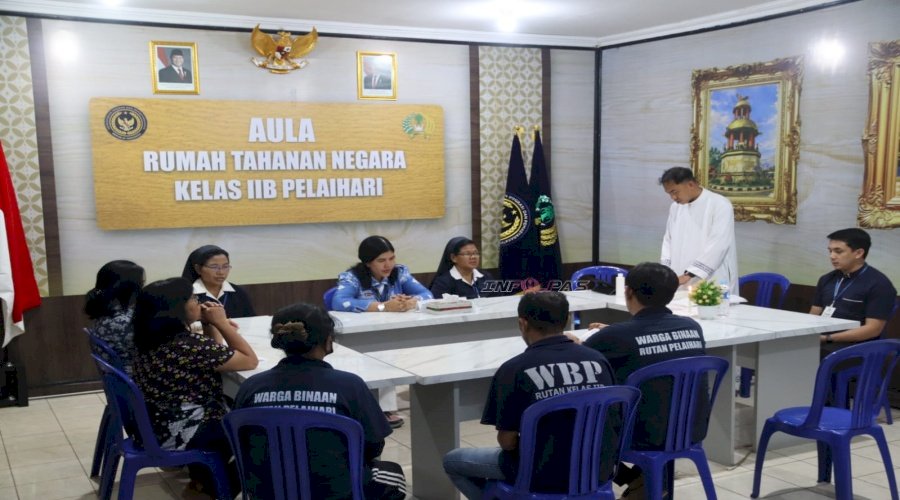 Rutan Pelaihari Buka Ruang Iman di Tengah Pembinaan Warga Binaan Katolik 