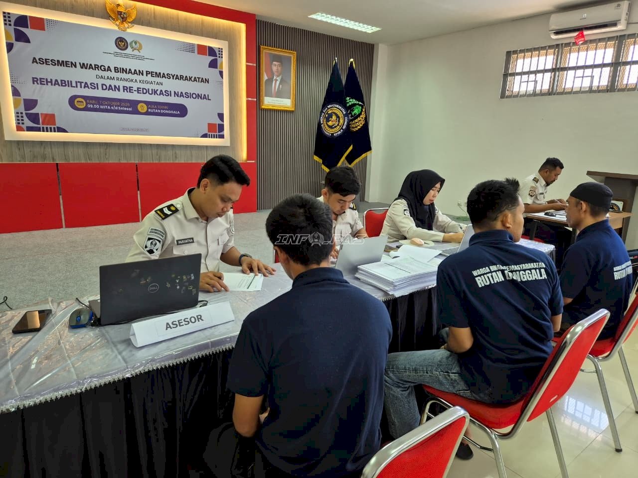 Rutan Donggala Gelar Asesmen Rehabilitasi 42 Warga Binaan Dukung Ketahanan Pangan