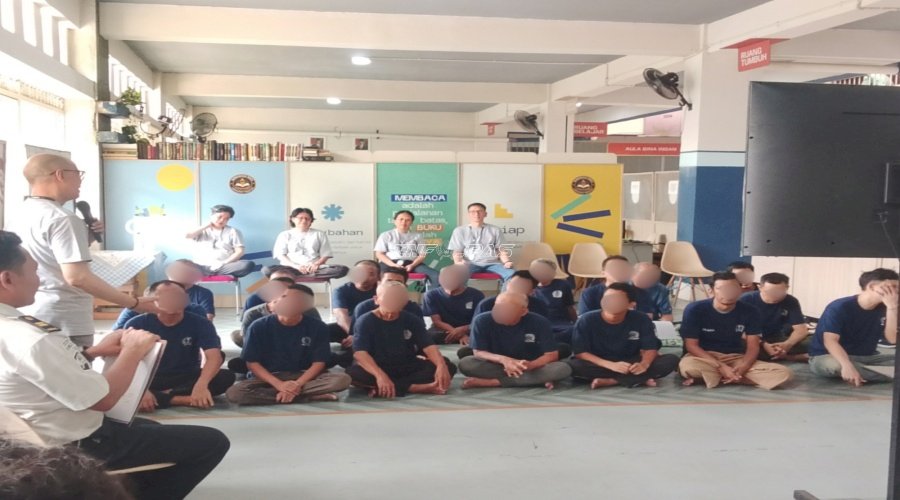 Lapas Kelas I Cipinang Lanjutkan Kelas Pengelolaan Hati, Puluhan Warga Binaan Ikuti Batch 2