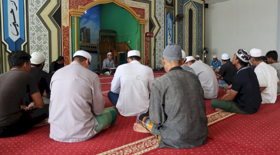 Kebaikan sebagai Penghapus Dosa, Majelis Taklim Al-Hijrah Lapas Batulicin Angkat Keutamaan Amal Saleh