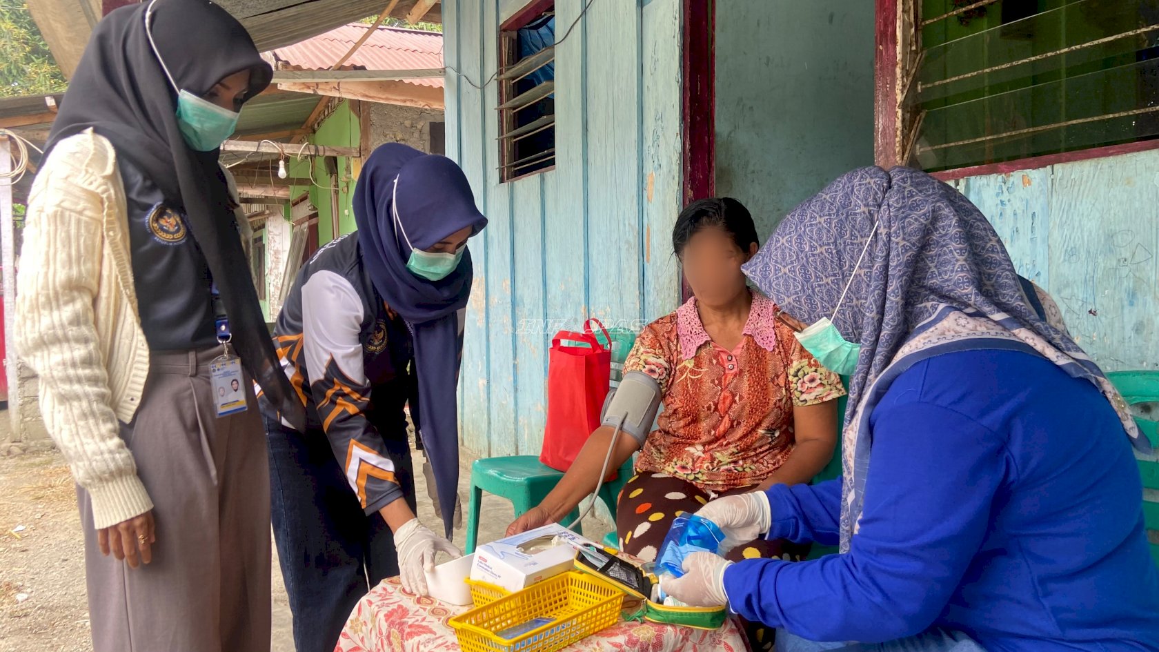 Rutan Masohi Salurkan Bansos dan Gelar Pemeriksaan Kesehatan Gratis bagi Masyarakat
