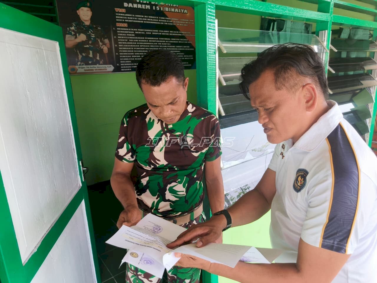 Lapas Wahai Gandeng TNI-Polri Dirikan Pos Bantuan Pengamanan Bersama