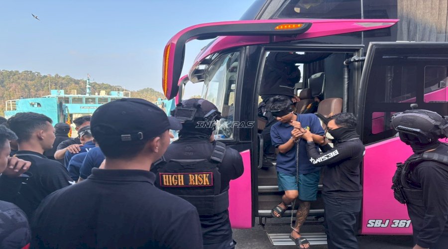 Lagi, Ditjenpas Pindahkan 36 Warga Binaan Lapas I Semarang ke Nusakambangan