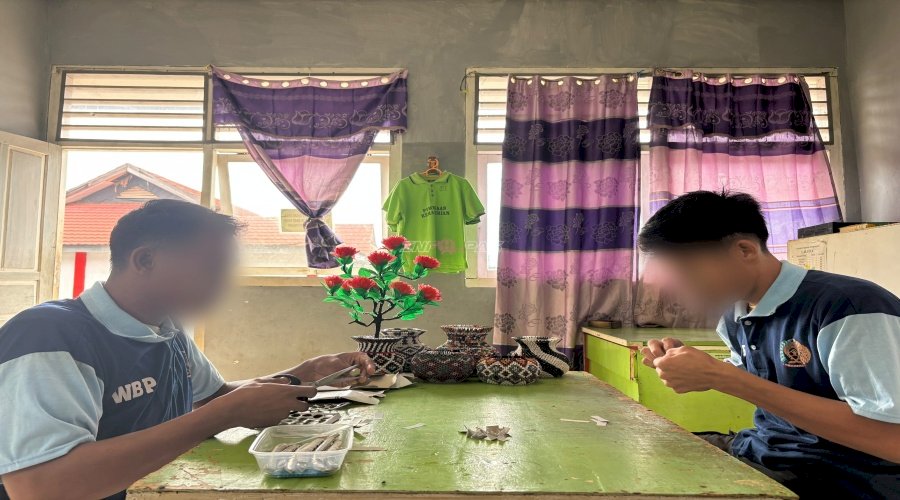 Asah Keterampilan, Lalona Handmade Jadi Ruang Berkarya Warga Binaan Lapas Kolonodale