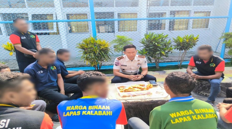 Kalapas Kalabahi Rangkul Warga Binaan lewat Diskusi Ringan dan Pendekatan Humanis