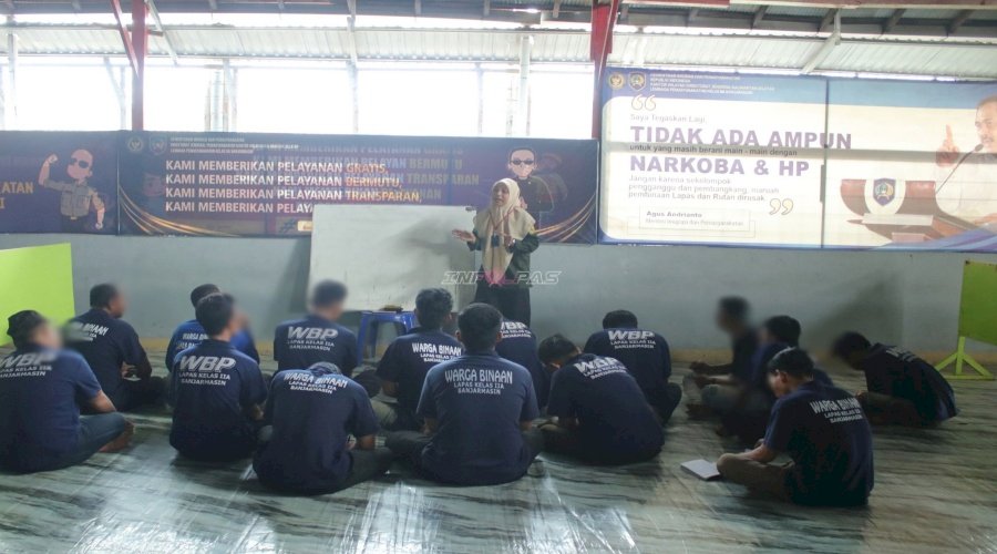 Paket A hingga Paket C, Lapas Banjarmasin Perluas Akses Pendidikan bagi Warga Binaan