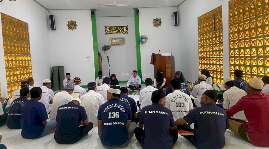 Perkuat Pembinaan Kepribadian, Rutan Masohi Intensifkan Kegiatan Kerohanian Warga Binaan