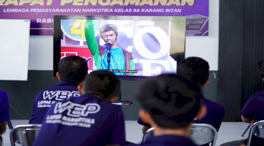 Warga Binaan Lapas Narkotika Karang Intan Olah Humor dan Asah Nalar lewat Pembelajaran Bahasa Indonesia 