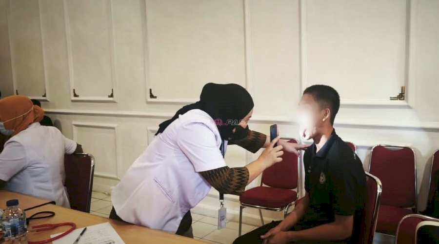 LPKA Muara Bulian Gandeng Puskesmas, Periksa Kesehatan Anak Binaan dan Sanitasi Blok Hunian