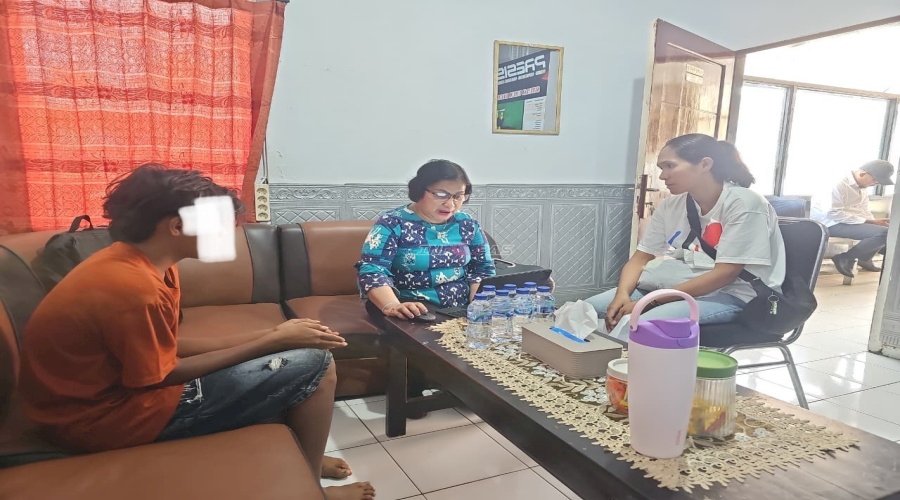 PK Bapas Ambon Kawal Kasus ABH dan Dampingi Klien Lapor Diri 