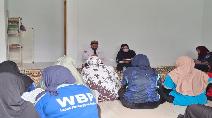 Bangun Karakter Religius, Lapas Perempuan Ambon Gelar Pembinaan Kepribadian Islam