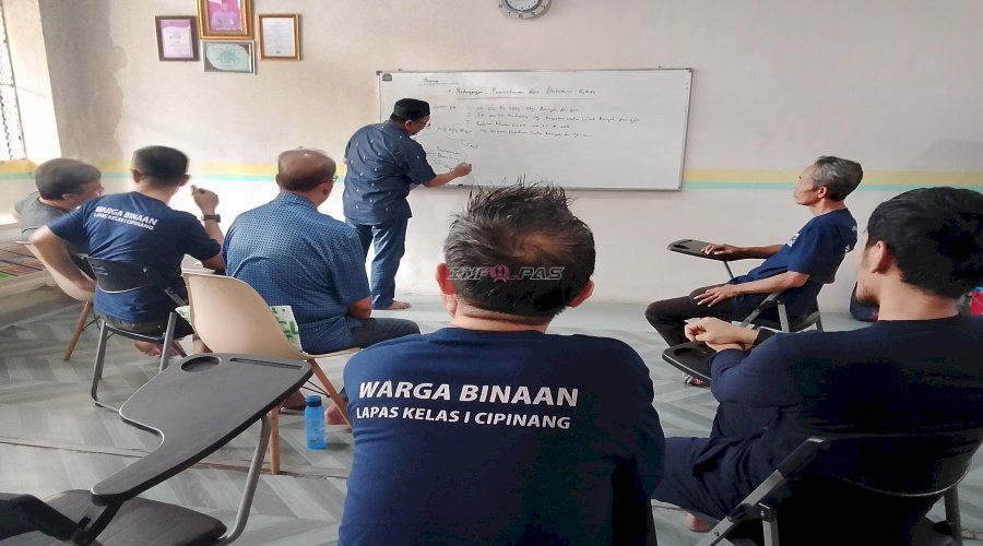 Lapas Kelas I Cipinang Kembangkan Budaya Berbagi Ilmu melalui PKBM Warga Mandiri
