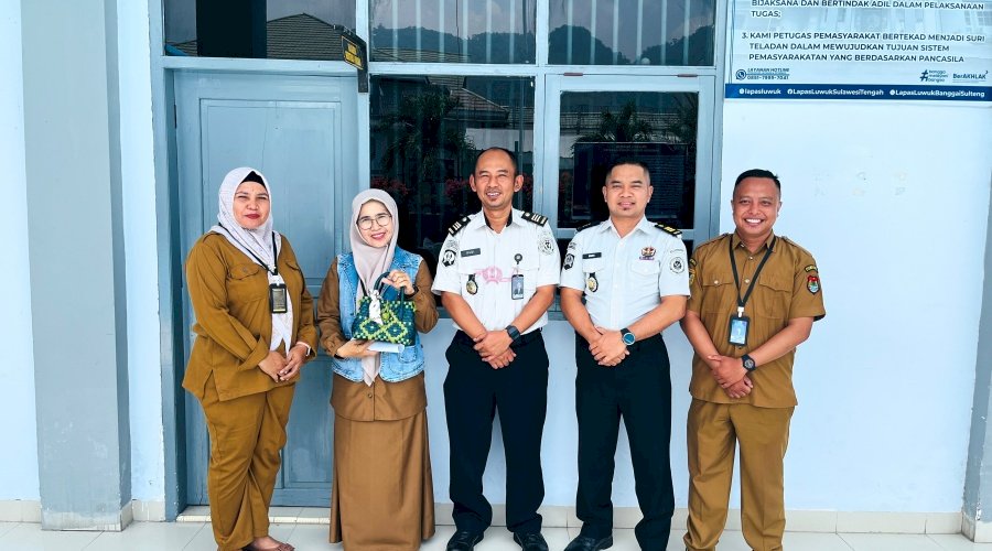 Tangan Kreatif Warga Binaan Lapas Luwuk Sukses Hasilkan Karya Bernilai Tinggi