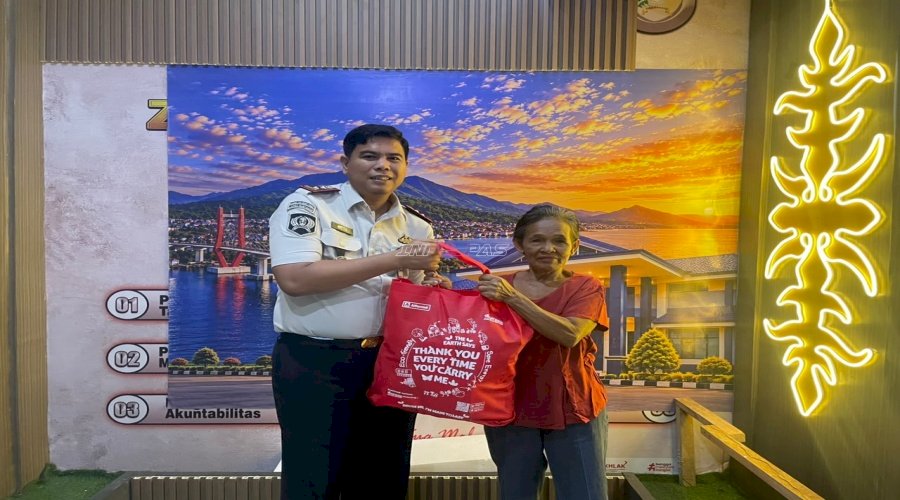 Rutan Ambon Salurkan Bantuan Sosial kepada Keluarga Warga Binaan 