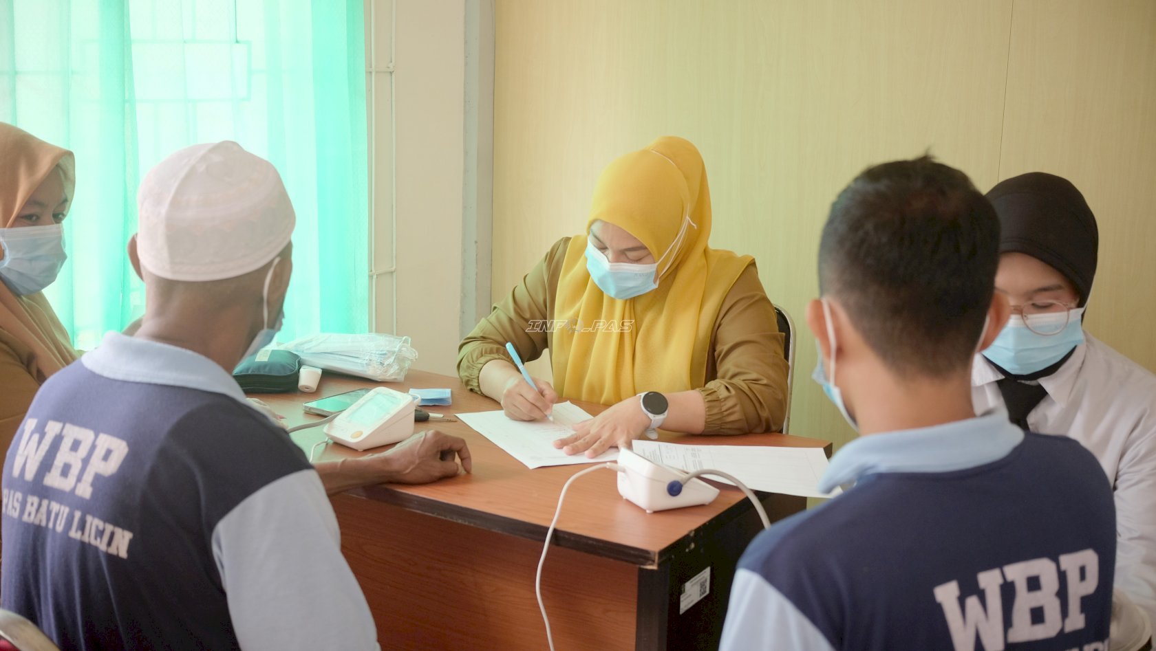 Lapas Batulicin Fasilitasi Pemeriksaan dan Konsultasi Kesehatan Warga Binaan