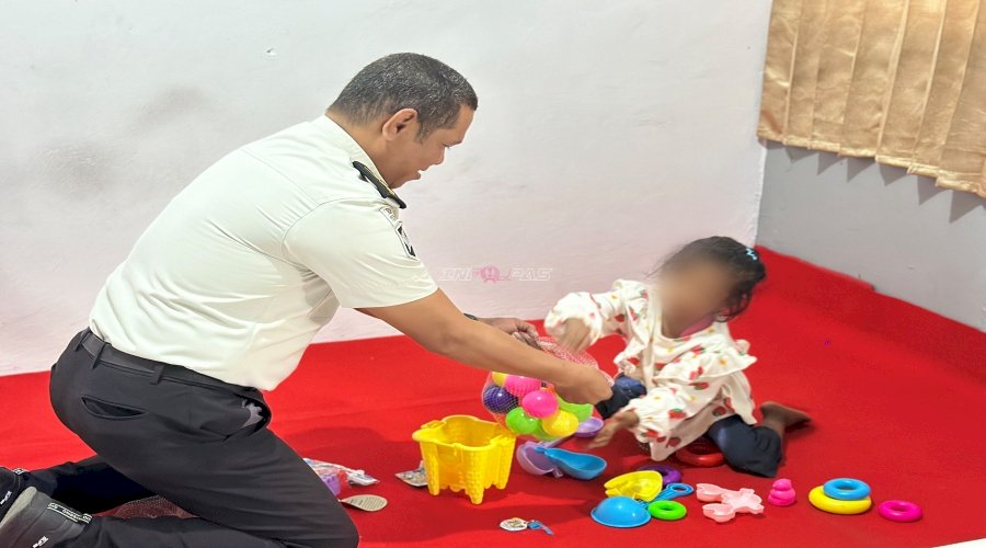 Tingkatkan Pelayanan Prima, Bapas Ambon Hadirkan Ruang Bermain Anak