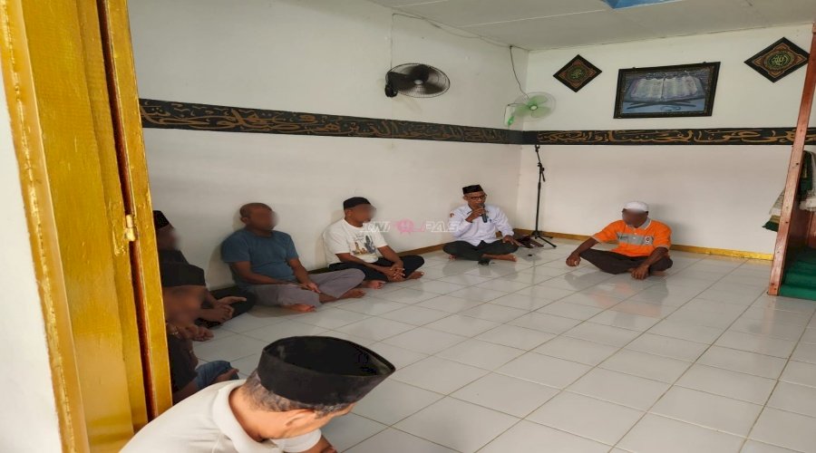 Lapas Tual Perkuat Mental dan Spritual Warga Binaan Muslim lewat Pembinana Rohani