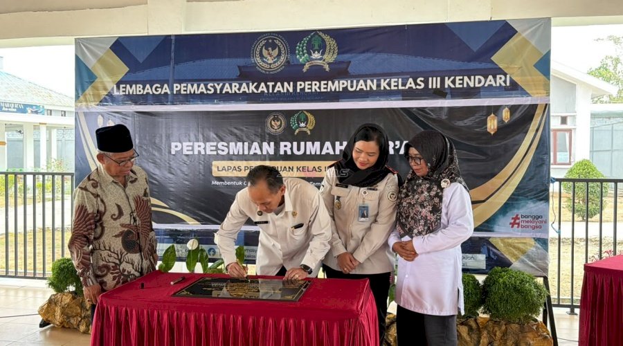 Kakanwil Ditjenpas Sultra Resmikan Rumah Qur’an di Lapas Perempuan Kendari, 149 Warga Binaan Siap Ikuti Pembinaan Keagamaan