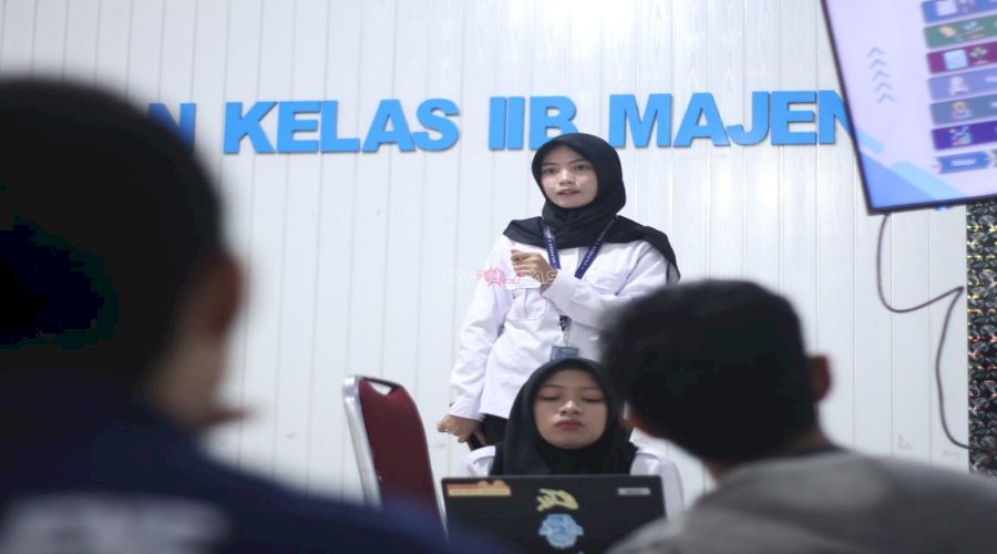 Warga Binaan Rutan Majene Antusias Sharing Ilmu Budidaya Perikanan dengan Peserta Magang