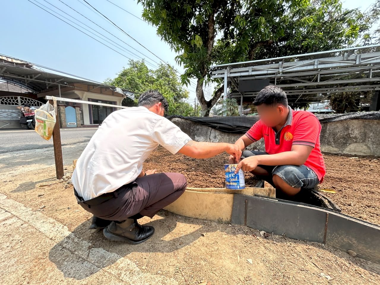 Semai Bibit Kangkung, Rutan Rantau Bekali Warga Binaan Keterampilan Pertanian