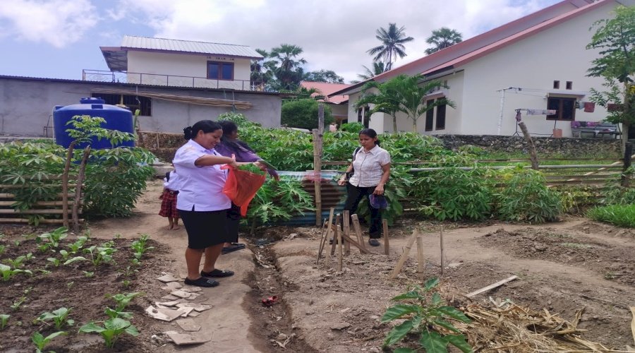Masyarakat Antusias Membeli, Hasil Pertanian Lapas Wonreli Beri Manfaat Nyata