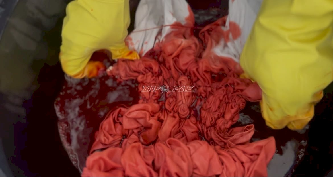 Lestarikan Kain Khas Kalimantan Selatan, Warga Binaan Lapas Kotabaru Tekuni Pembuatan Sasirangan