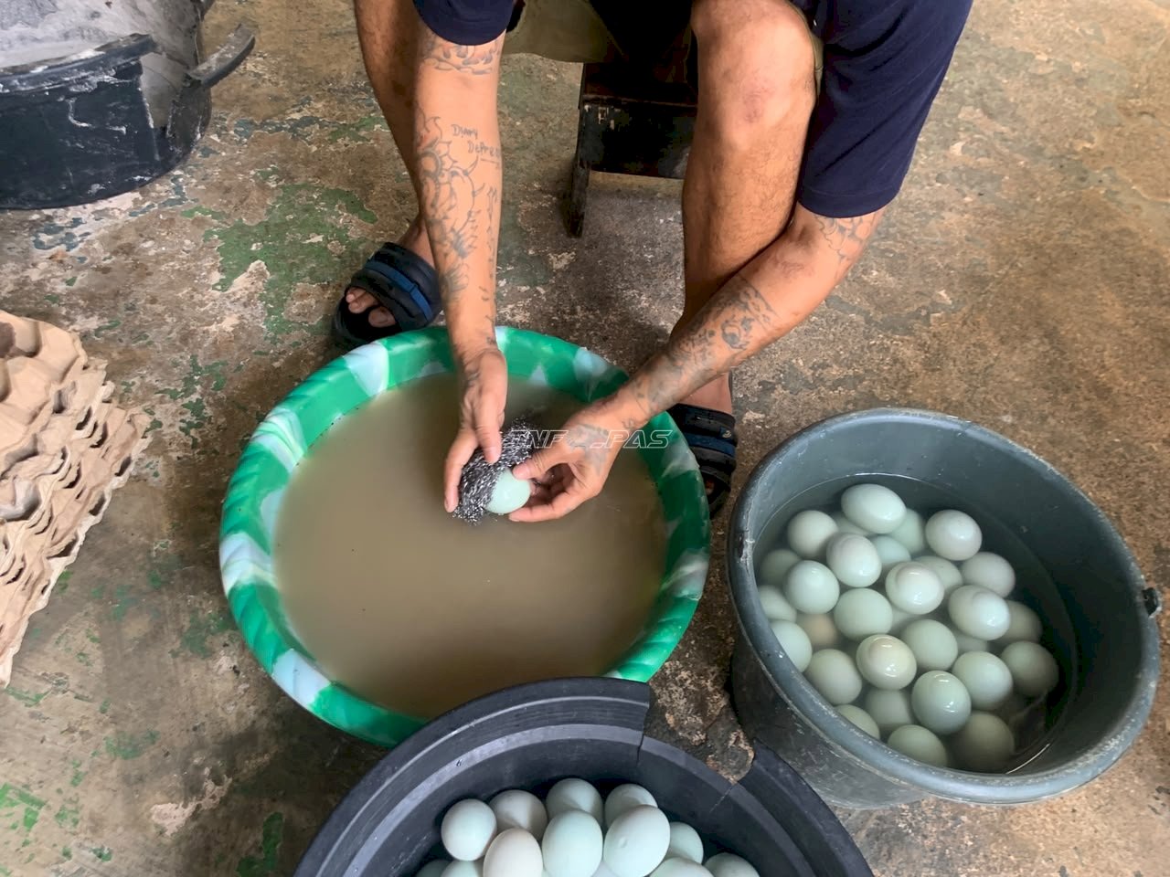 Kembangkan Keterampilan Pengolahan Pangan, Warga Binaan Lapas Kotabaru Produksi Telur Asin