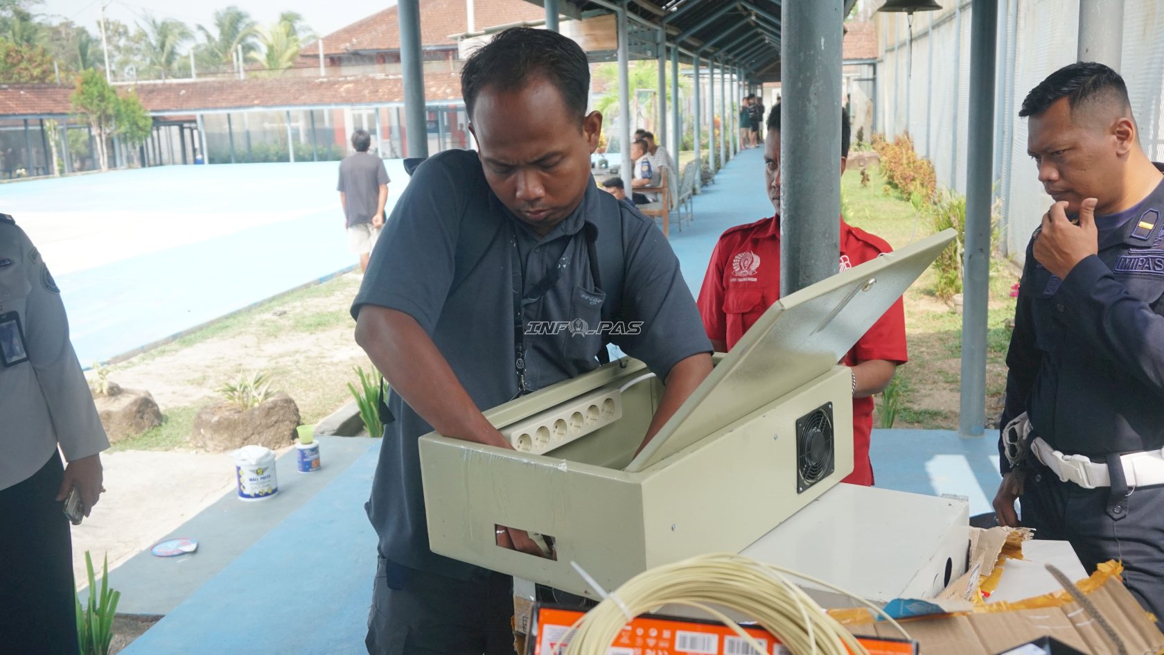 Cegah Handphone Ilegal, Lapas Tanjungpandan Pasang Jammer dan Tambah 28 Wartelsuspas