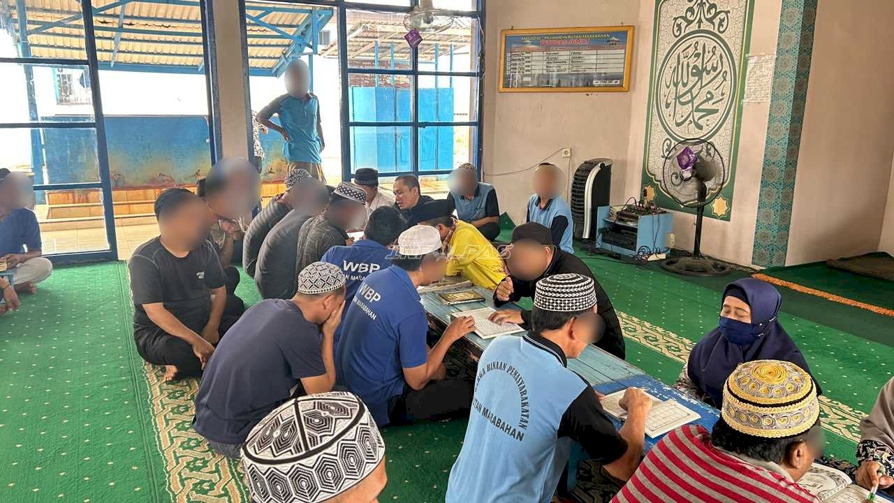 Rutan Marabahan Gandeng Kemenag Batola, Bimbing Warga Binaan Baca Al-Qur’an