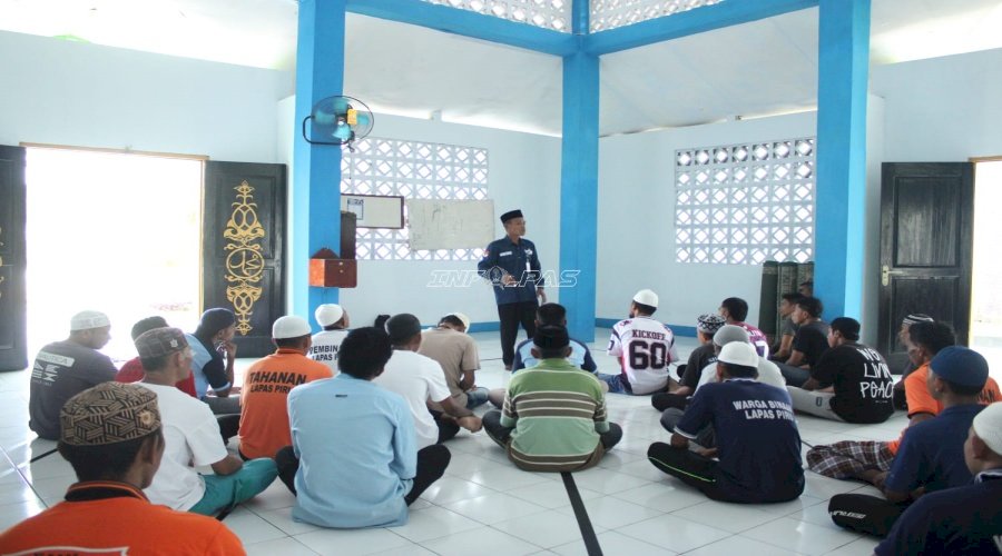 Lapas Piru dan Kemenag Kab. SBB Hadirkan Ruang Refleksi Keagamaan bagi Warga Binaan Muslim