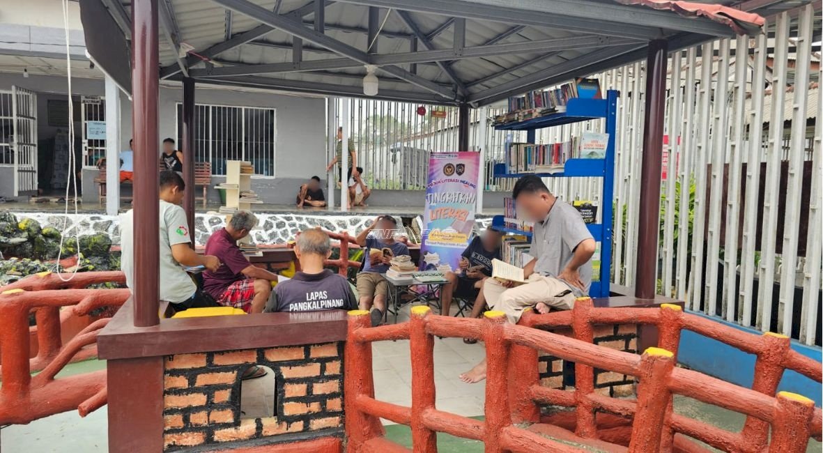 Pojok Literasi Healing, Ruang Refleksi Diri Warga Binaan Lapas Pangkalpinang