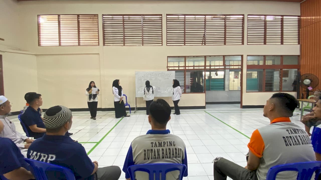 Kuis Kesehatan di Rutan Barabai, Edukasi Warga Binaan tentang Hidup Sehat