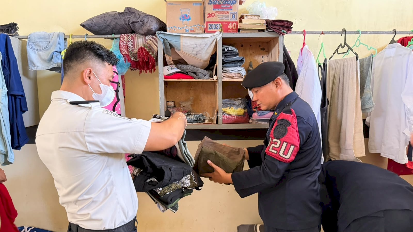 Ciptakan Hunian Aman dan Tertib, Lapas Pemuda Madiun Kembali Gelar Razia Rutin