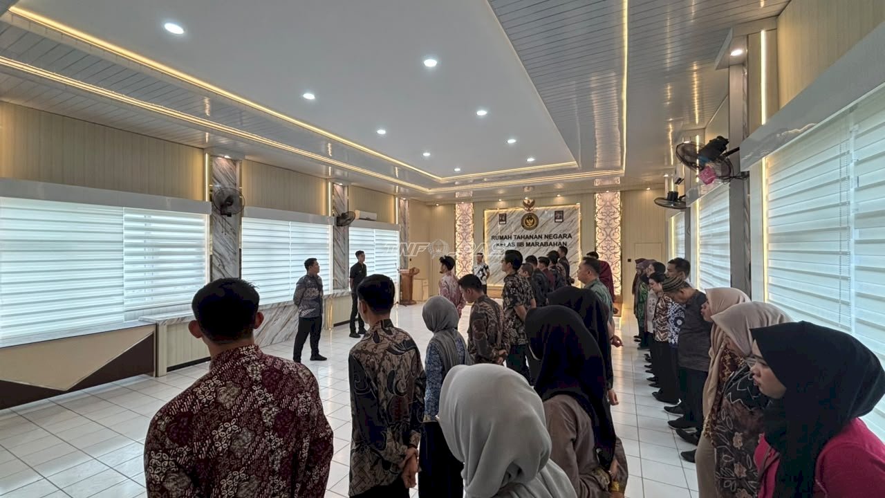 Satu Hari Satu Ilmu, Rutan Marabahan Perluas Pemahaman Pegawai tentang Tupoksi Pemasyarakatan