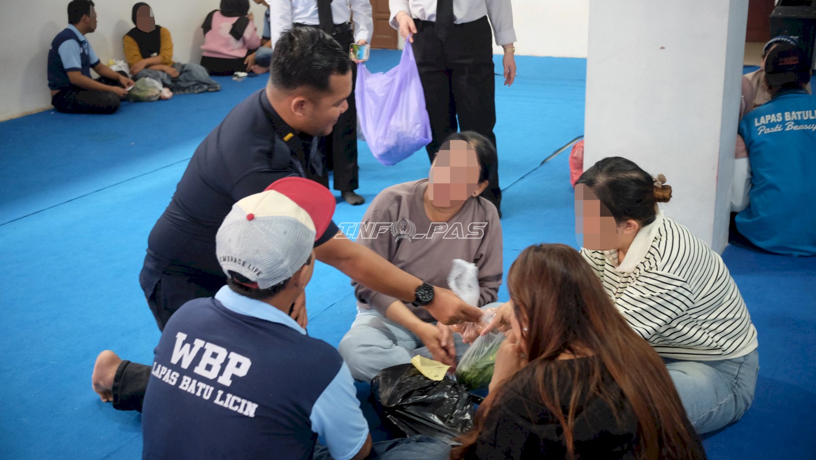 Baksos Lapas Batulicin Salurkan Bantuan Sembako bagi Keluarga Warga Binaan