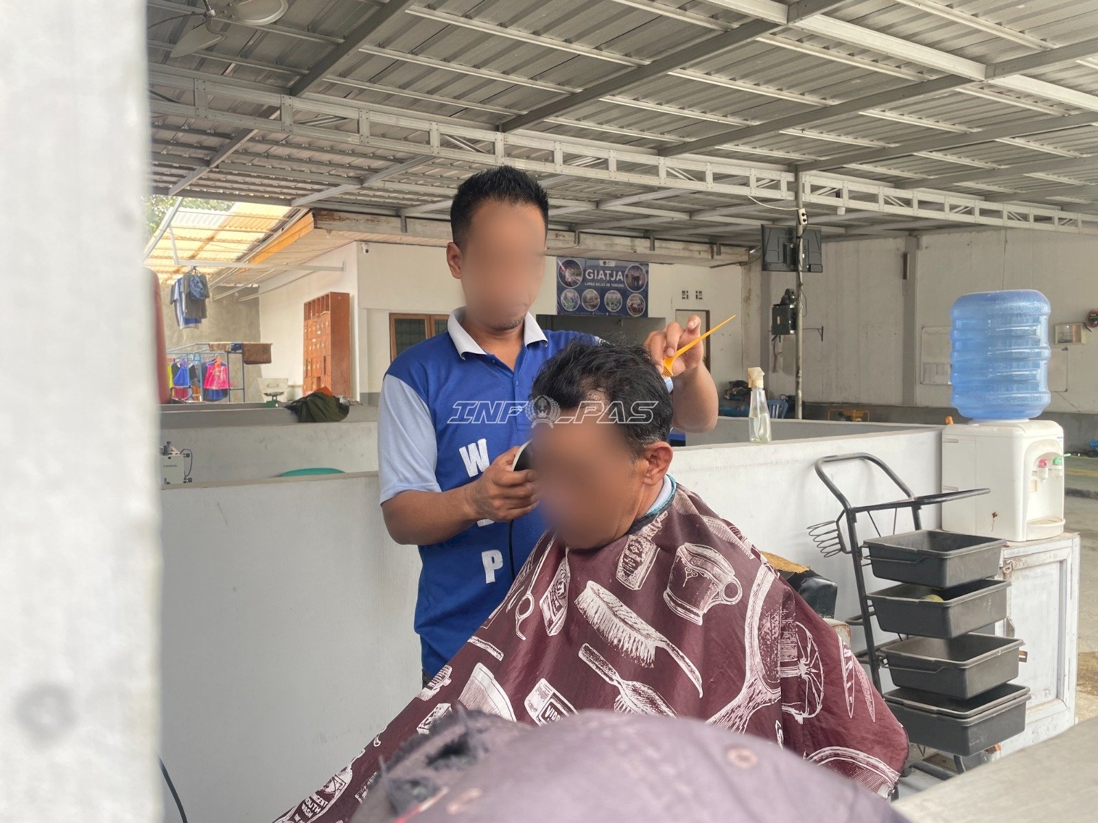 Dari Balik Lapas, Warga Binaan Tanjung Asah Keahlian Pangkas Rambut untuk Masa Depan