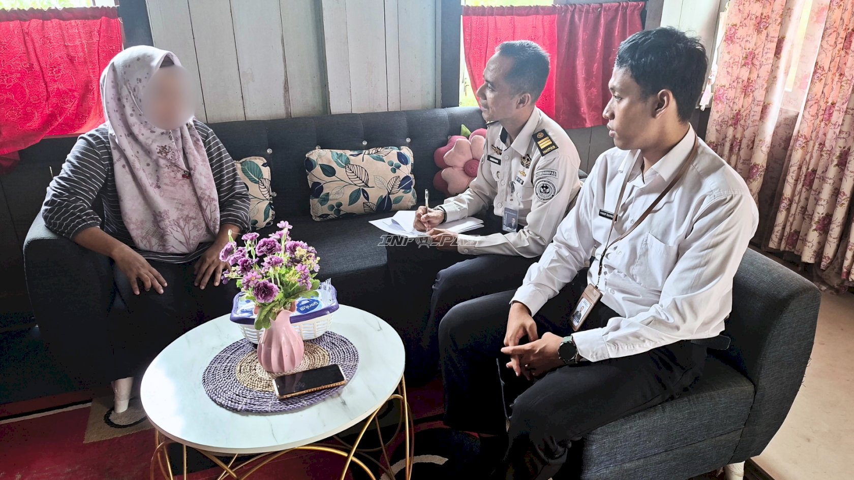 Bapas Tanjungpandan Kunjungi Penjamin Warga Binaan, Dukung Pengusulan Hak Integrasi