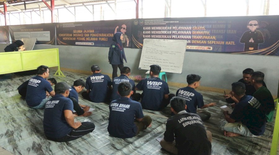 Lapas Banjarmasin Fasilitasi Pendidikan Kesetaraan Paket A, B, dan C, Perkuat Pengetahuan dan Karakter Warga Binaan